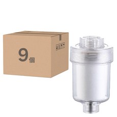 小麥購物 水龍頭過濾器 濾水器, G529, 9個