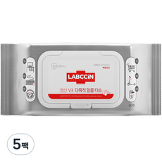 랩신 다목적 알코올 티슈 캡형, 45g, 50개입, 5개
