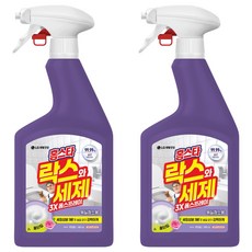 홈스타 락스와세제 3X 폼스프레이 후로랄 욕실청소용, 900ml, 2개