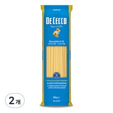 데체코 부카티니 파스타면, 500g, 2개