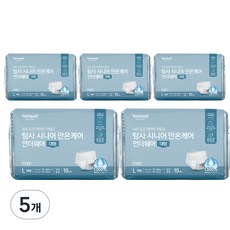 탐사 시니어 안온케어 언더웨어 국내산 성인기저귀, 대형, 10개입, 5개
