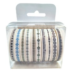 德德小品集 糖詩和紙膠帶 Set 10個, 基礎邊框系列, 復古往事, 1盒
