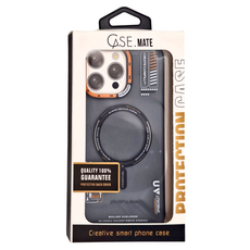 CASE.MATE 磨砂膚感磁吸手機保護殼, iPhone 16 Pro Max 半透明黑色, 半透黑色