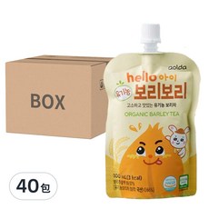 aolda Hello Kids 桔梗水梨口味，80ml 40包
