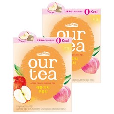JARDIN our tea 蘋果水蜜桃烏龍茶茶包, 11.6g, 8包, 2盒