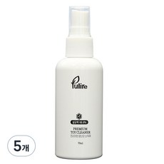 쁘리레 프리미엄 토이클리너 휴대용 살균제, 5개, 70ml