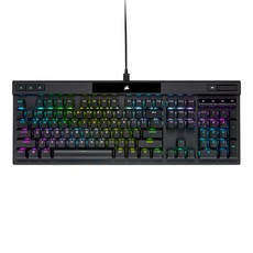 커세어 K70 RGB PRO 게이밍 기계식 유선 키보드, 블랙, RGP0125, 은축