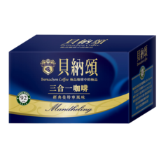 貝納頌 三合一咖啡 經典曼特寧風味, 18g, 25包, 1盒