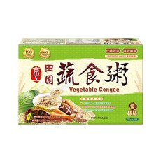 京工 田園蔬食粥, 什錦蔬菜, 32g x 8包, 256g, 1盒