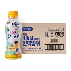일동후디스 하이키드 유아 킨더밀쉬 200ml, 우유, 24개