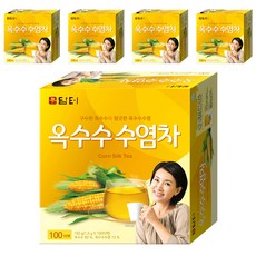 Damtuh 丹特 玉米鬚茶，濃郁清香，方便沖泡，隨時隨地享受美味茶飲，150公克(1.5公克X100份), 1.5g, 100包, 5盒