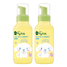 GREEN FINGER 綠手指 My Kids Plus三麗鷗版孩童潔顏慕斯, 2瓶, 200ml