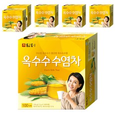 Damtuh 丹特 玉米鬚茶，濃郁清香，方便沖泡，隨時隨地享受美味茶飲，150公克(1.5公克X100份), 1.5g, 100包, 6盒