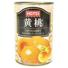 HOTEi 豪德 黃桃罐, 內容物重量 425g, 固形量 250g, 1罐