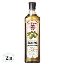 해표 압착 올리브유, 900ml, 2개 900ml, 2개