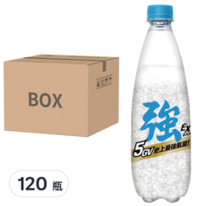 泰山 Cheers EX 強氣泡水，5GV最強氣量，中央山脈優質水源, 500ml, 120瓶
