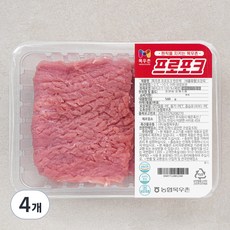 목우촌 프로포크한돈 안심 돈가스용 (냉장), 500g, 4개