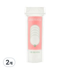 더페이스샵 도톰 원형 화장솜, 80개입, 2개