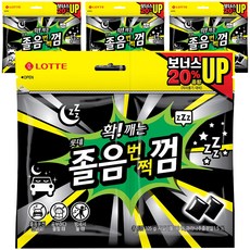 졸음번쩍껌 트윈리필 105g 1개, 4개