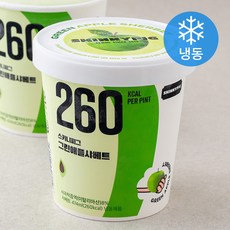 스키니피그 서울숲 그린애플샤베트 컵 (냉동), 474ml, 1개