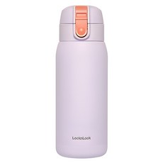 락앤락 스쿨핏 코튼캔디 원터치 텀블러, 바이올렛, 370ml, 1개 바이올렛(LHC3233VOL), 1개, 370ml