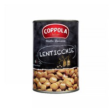 COPPOLA 柯波拉 義大利扁豆罐頭 400公克, 400g, 1罐
