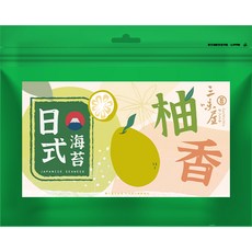 三味屋 日式柚香海苔, 32公克, 清新獨特柚香, 32g, 1包