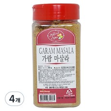 내츄럴스파이스 가람마살라, 250g, 4개