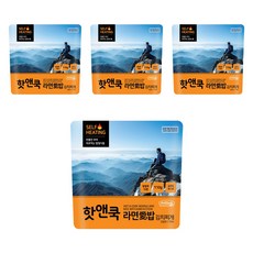 Easybab Hot And Cook即食泡菜湯飯, 110g, 4包