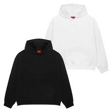 L.LAMO 基本款雙面材質連帽T 2件組 大尺碼