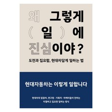 [현대자동차]왜 그렇게 일에 진심이야? : 도전과 집요함 현대차답게 일하는 법, 상품명