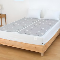 Hanil medical 高山圖案高級電熱毯, 灰色, S(67.5*180cm)