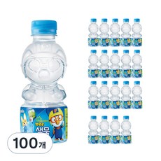 팔도 뽀로로 샘물 250ml, 지하수, 100개