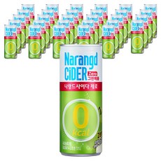 나랑드사이다 제로 그린애플, 245ml, 30개 30개, 245ml
