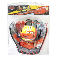 汽車總動員神投手手套組, 兒童棒球玩具套裝, 輕巧易握, 激發運動樂趣, 1本
