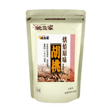 元氣家 烘焙原味胡桃, 低溫烘焙無調味 200g, 1包