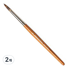HWAHONG 華虹 環人造合成毛細毛刷 345, 5號, 2個