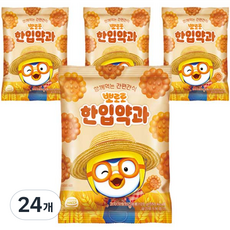 어니스트에프엔비 뽀로로 한입약과, 120g, 24개