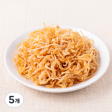 오징어 실채 간장볶음, 300g, 5개