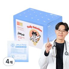 닥터펠리스 고양이 데일리 솔루션 파우더 영양제, 15회분, 면역/항산화, 4개