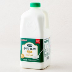 서울우유 더 진한 순수 플레인 요거트, 1.8L, 1개