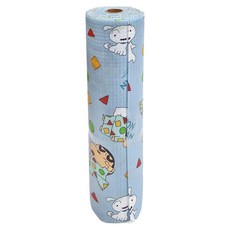 Shinchan 蠟筆小新 防水防污鋪布, 30x500cm, 聚乙烯(PE)+珍珠棉, 30 x 500cm, 藍色, 1個