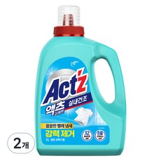 액츠 퍼펙트 실내건조 일반용 액상세제 본품, 3L, 2개