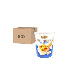 荷卡廚坊 特級義大利濃湯麵 巧達海鮮風味, 杜蘭小麥螺旋麵體, 低熱量輕食, 海鮮香氣, 47g, 36入