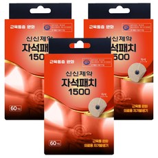 SINSIN PHARM 肌肉護理磁力貼, 60件, 3個