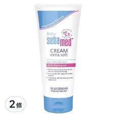 Baby sebamed 施巴 嬰兒護膚膏 extra soft，含維生素B5，舒緩皮膚不適, 200ml, 2條