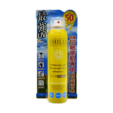 SHILLS 舒兒絲 很耐曬超清爽舒緩美白防曬冰鎮噴霧 SPF50+ ★★★, 180ml, 1瓶