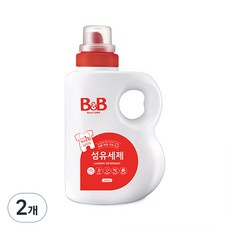 비앤비 섬유세제, 1.5L, 2개