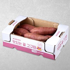 맛있는 꿀고구마, 1.5kg, 1박스