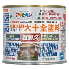 ASAHIPEN 水性水泥漆第一種 有光/室內用 大十全塗料 超耐久 1/5L, 象牙色, 200ml, 1罐